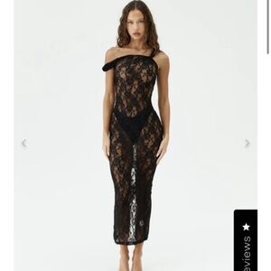 Johansen Long Lace Poppy Dress